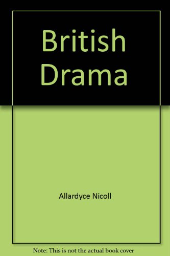 Stock image for British Drama for sale by Better World Books