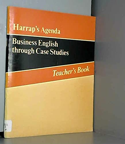 Harrap's Agenda: Business English Through Case Studies: Book of Answers (9780245534935) by Cotton, David; Owen, Roger