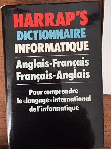 9780245535949: Harrap's French and English Dictionary of Data Processing