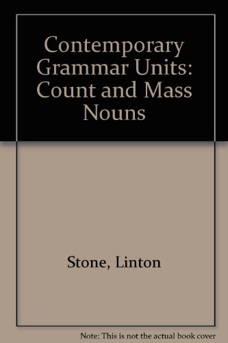 9780245537899: Contemporary Grammar Units: Count and Mass Nouns Bk. 4