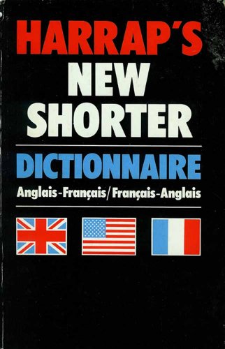 9780245539268: Harrap's Shorter French-English, English-French Dictionary