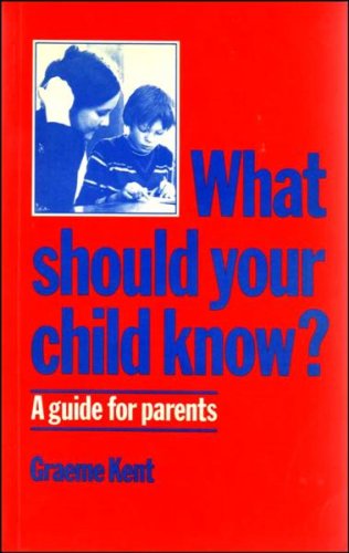 Stock image for What Should Your Child Know? A Guide for Parents for sale by AwesomeBooks
