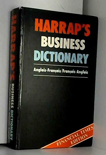 Stock image for Harrap's Business French-English Dictionary: Dictionnaire Anglais-Francais for sale by Ammareal