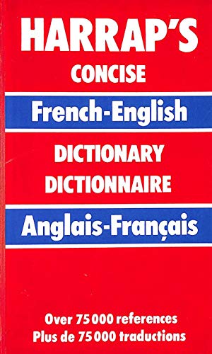 Imagen de archivo de Harrap's Concise French and English Dictionary a la venta por WorldofBooks