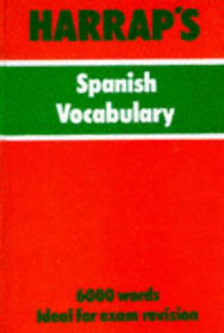 9780245546891: Harrap's Spanish Vocabulary