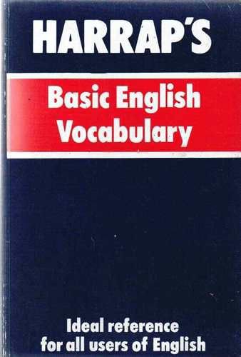 Stock image for Harrap's Basic English Vocabulary (Mini study aids) for sale by WorldofBooks