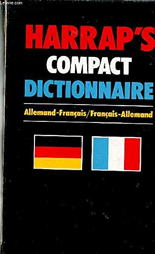 Imagen de archivo de Harrap's compact dictionnaire a la venta por A TOUT LIVRE