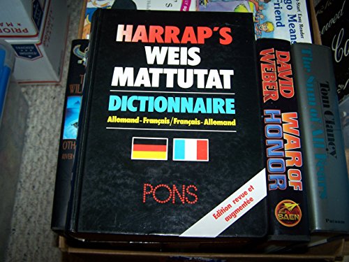 Harrap's weis Mattutat - Dictionnaire Allemand-Francais - Francais-Allemand; Großwörterbuch - Pon...