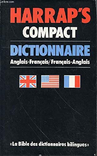 9780245549311: Harrap's concise French-English dictionary: Dictionnaire anglais-français