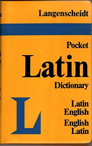 Beispielbild fr Langenscheidt's Latin-English, English-Latin Pocket Dictionary zum Verkauf von WorldofBooks