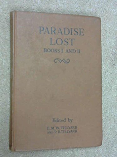 9780245558832: Paradise Lost: Bk. 9 & 10