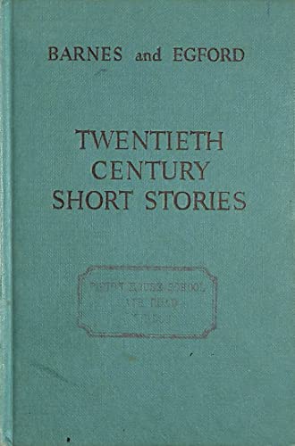 Stock image for Twentieth Century Short Stories (English Classics) for sale by Goldstone Books