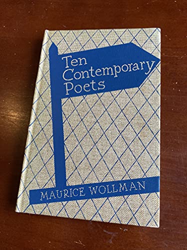 Stock image for Ten Contemporary Poets for sale by Better World Books