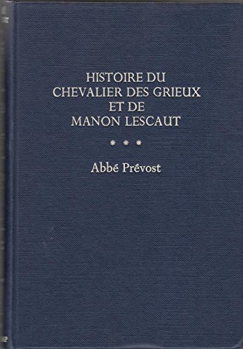 Manon Lescaut (9780245564666) by Antoine FranÃ§ois PrÃ©vost D'Exiles