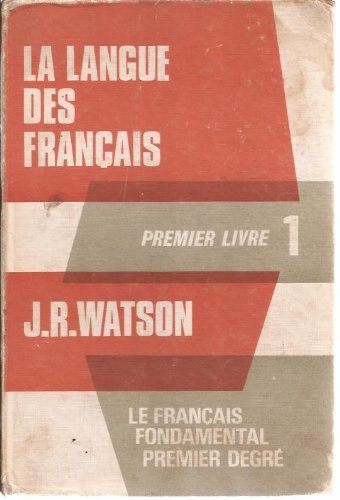 Beispielbild fr La Lance Des Francais: Premier Livre 1 zum Verkauf von BookHolders