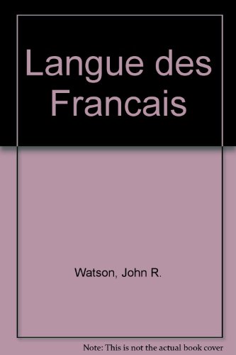 Stock image for LA LANGUE DES FRANCAIS. Troisieme Livre for sale by RIVERLEE BOOKS