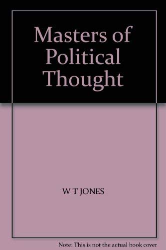 Imagen de archivo de Masters of Political Thought: From Machiavelli to Bentham v. 2 a la venta por Better World Books