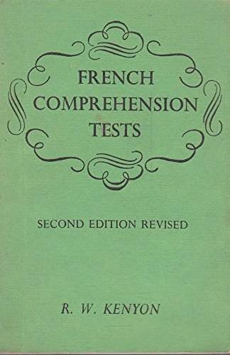 9780245591723: French Comprehension Tests