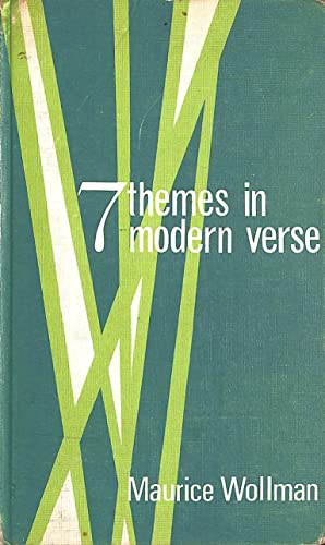 Beispielbild fr Seven Themes in Modern Verse (New Outlook) zum Verkauf von Better World Books