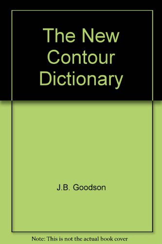 A Contour Dictionary . A Short text-book on contour reading with map exercises