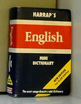 Imagen de archivo de Harrap's English Mini Dictionary a la venta por WorldofBooks