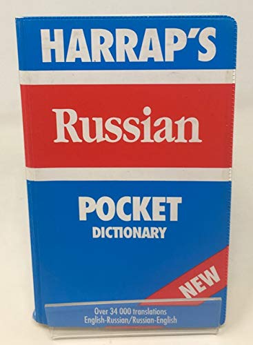 Beispielbild fr Harrap's English-Russian, Russian-English Pocket Dictionary zum Verkauf von AwesomeBooks