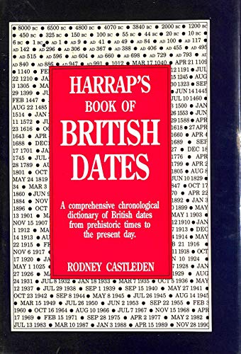 Beispielbild fr Harrap's Book of British Dates zum Verkauf von WorldofBooks