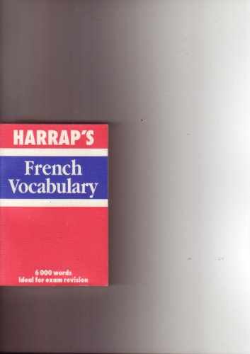 9780245605581: Harrap's French Vocabulary