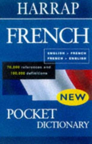 9780245605758: Harrap's Pocket French-English Dictionary: Dictionnaire Francais-Anglai