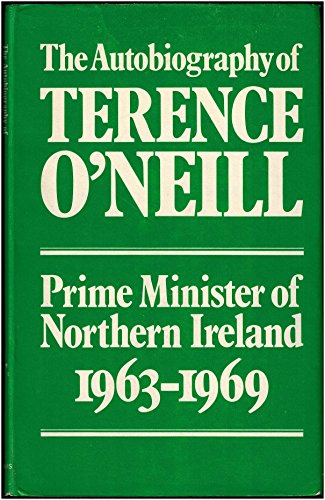 Imagen de archivo de The Autobiography of Terence O'Neill a la venta por Better World Books