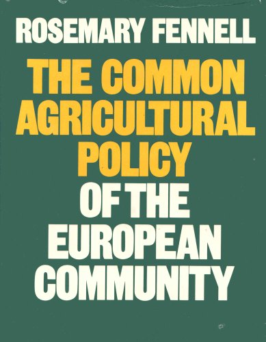 Imagen de archivo de Common Agricultural Policy of the European Community a la venta por Anybook.com