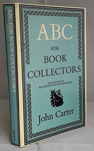 Imagen de archivo de ABC for Book Collectors a la venta por Half Price Books Inc.