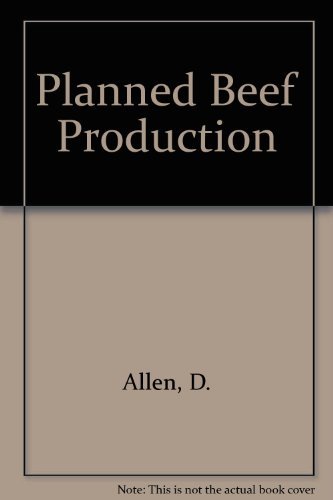 9780246121943: Planned Beef Production