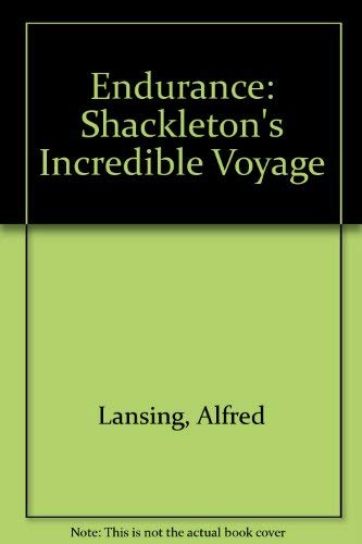 Imagen de archivo de Endurance: Shackleton's Incredible Voyage a la venta por HPB-Emerald