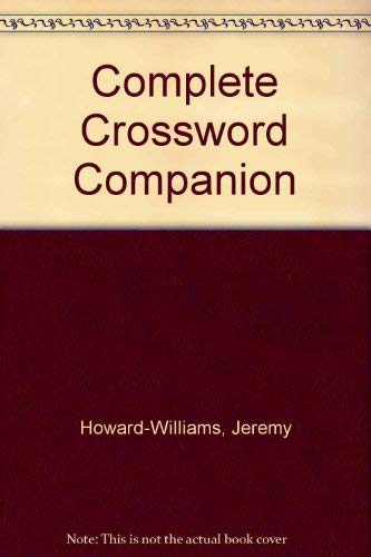 9780246123978: Complete Crossword Companion