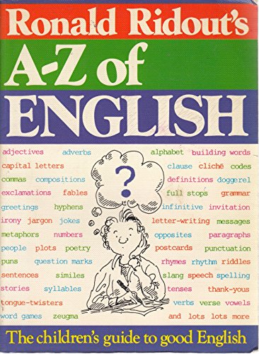 Imagen de archivo de Ronald Ridout's A-Z of English a la venta por HPB-Diamond