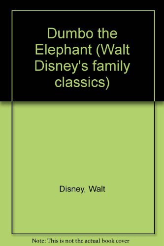 Imagen de archivo de WALT Disney's Dumbo a la venta por MusicMagpie