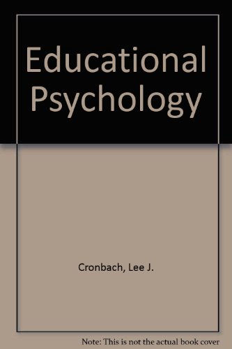 9780246638687: Educational Psychology