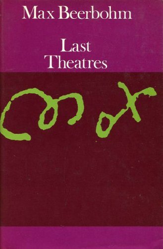 Beispielbild fr Last Theatres, 1904-1910 zum Verkauf von Better World Books