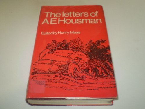 9780246640079: The letters of A. E. Housman;