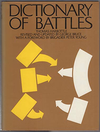 Stock image for Dictionary of Battles for sale by janet smith