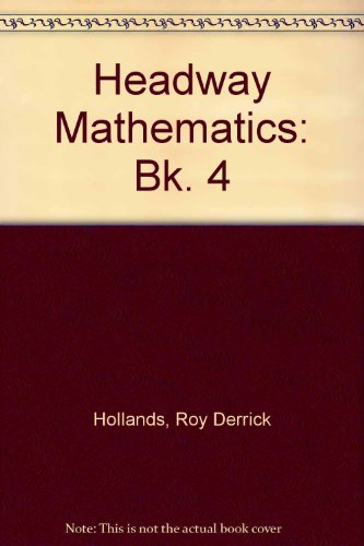 Stock image for Headway Mathematics: Bk. 4 for sale by Anybook.com