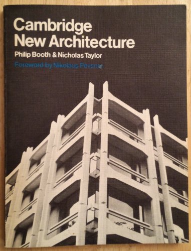 Stock image for Cambridge New Architecture ---- Third edition for sale by SAVERY BOOKS