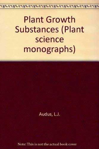 Imagen de archivo de Plant Growth Substances a la venta por Better World Books Ltd