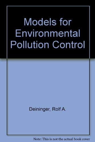 Beispielbild fr Models for Environmental Pollution Control zum Verkauf von Ammareal