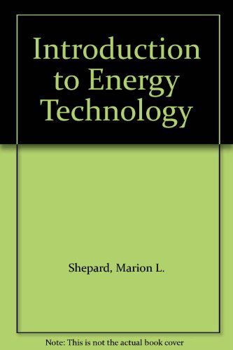 Imagen de archivo de Introduction to Energy Technology a la venta por Irish Booksellers