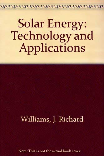 9780250401673: Solar Energy: Technology and Applications