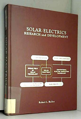 Beispielbild fr Solar-Electrics: Research and Development zum Verkauf von Xochi's Bookstore & Gallery