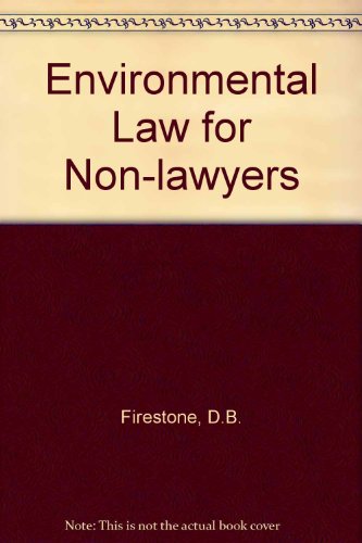 Beispielbild fr Environmental law for non-lawyers zum Verkauf von HPB-Red