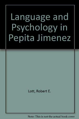 Imagen de archivo de Language and Psychology in Pepita Jimenez a la venta por Works on Paper